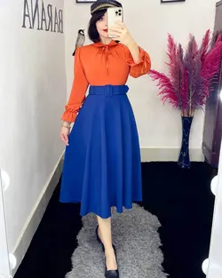 شومیز یقه ب ب