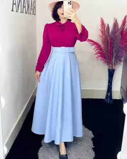 شومیز یقه ب ب