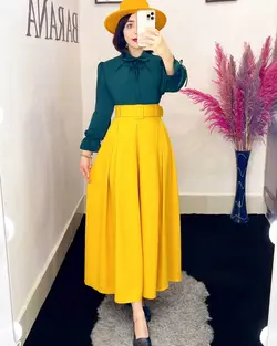 شومیز یقه ب ب