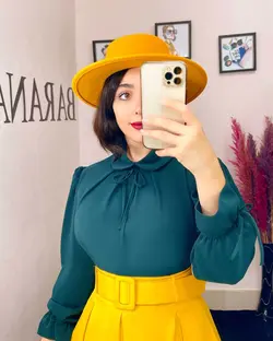 شومیز یقه ب ب