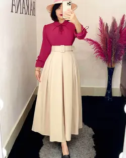 شومیز یقه ب ب