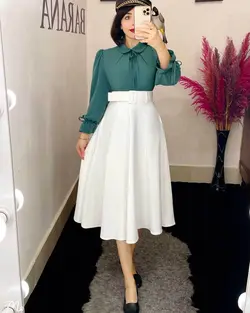 شومیز یقه ب ب