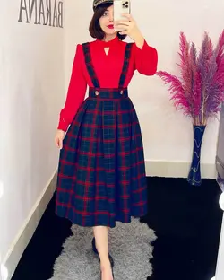 شومیز جلو سه دکمه