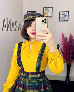 شومیز جلو سه دکمه