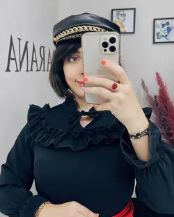 شومیز جلو چین دار