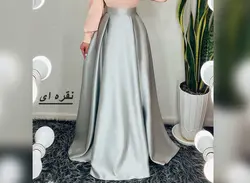 دامن ماکسی ساتن
