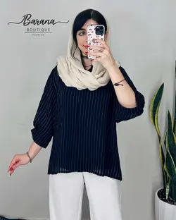 شومیز نخی راه راه