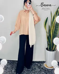 شومیز نخی راه راه