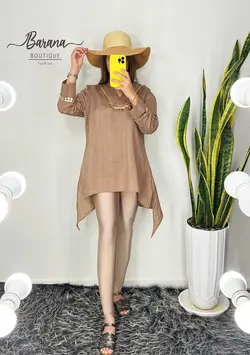 تونیک مانتویی سکه ای PR