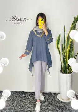 تونیک مانتویی سکه ای PR