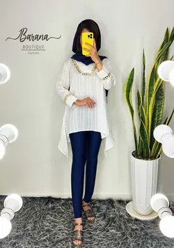 تونیک مانتویی سکه ای PR