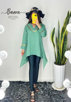 تونیک مانتویی سکه ای PR