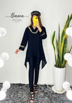 تونیک مانتویی سکه ای PR