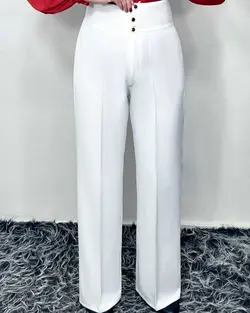 شلوار بگ جلو سه دکمه