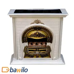 بخاری گازی سایلان افروز طرح شومینه مدل پرنس 30000