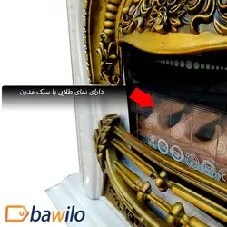 بخاری گازی سایلان افروز طرح شومینه مدل پرنس 30000
