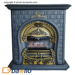 بخاری گازی سایلان افروز طرح شومینه مدل پرنس 30000