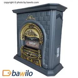 بخاری گازی سایلان افروز طرح شومینه مدل پرنس 30000