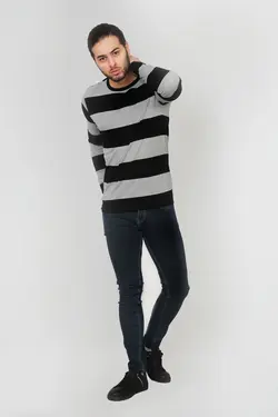 تیشرت آستین بلند مردانه باینت مدل 399