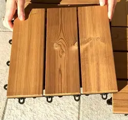 تایل چوب ترمو وود ایرانی درجه ۱