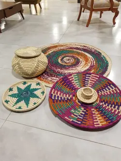 تویزه یاسینی حصیری مناسب منزل سفر، رستوران سفره خانه سنتی