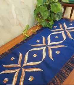 رومیزی خامه دوزی سیستان کاملا دست بافت