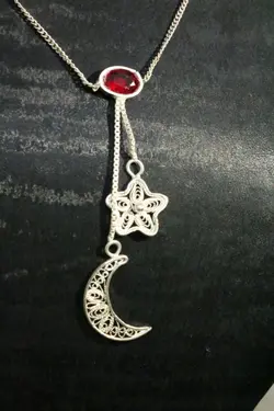 نیم ست نقره