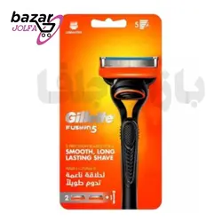 دسته خودتراش ژیلت فیوژن Fusion5 با تیغ یدکی