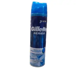 ژل اصلاح ژیلت Gillette 3x Sensitive Cool حجم 200 میلی لیتر