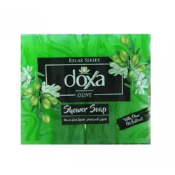 صابون حمام دوکسا DOXA حاوی روغن زیتون بسته 4 عددی