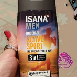 شامپو ایسانا 3در1 مخصوص آقایان ACTIVE SPORT