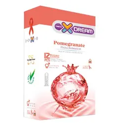 کاندوم ایکس دریم مدل Pomegranate بسته 12 عددی - فروشگاه اینترنتی به بانو