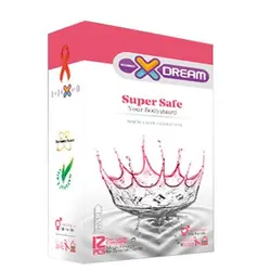 کاندوم ایکس دریم مدل Super Safe بسته 12 عددی