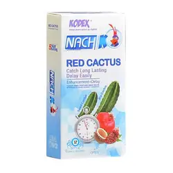 کاندوم ناچ کدکس مدل Red Cactus بسته 12 عددی