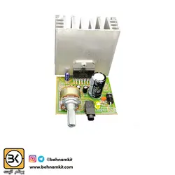 برد آمپلی فایر 60 وات استریو 12 ولت PMPO 720W