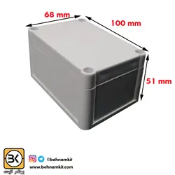 جعبه ضد اب  s: 9.5 × 6.5 x 5 Cm