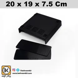 جعبه چهارتكه 19 × 20   ارتفاع 7.5 / پايه تاشونده