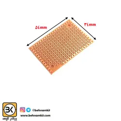 فیبر سوراخدار  / 250 سوراخ (5 × 3.3 سانتیمتر)