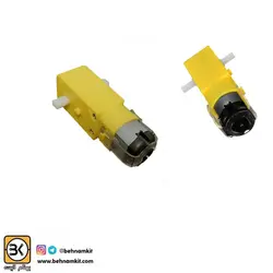 موتور گیربکس dc 80RPM پلاستیکی