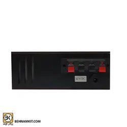 دستگاه پخش کننده با آمپلی فایر (فلش پلیر + مموری + بلوتوث و AUX)