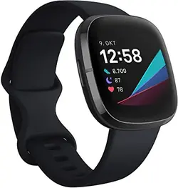 Fitbit Sense, Advanced Smartwatch with Tools for Heart Health, ساعت فیت بیت