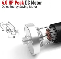 PowerMax Fitness Unisex Adult TDM-115S (4.0 Hp Peak), Semi Auto Lubrication, Motorized Treadmill For Home Fitness With Bmi - Black, General-Foldableتردمیل