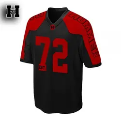 تیشرت اتلت هامرفیتس مشکی قرمز