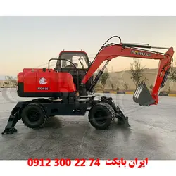 بیل میکانیکی چرخ لاستیکی فوریوز با مدل R70W-9S