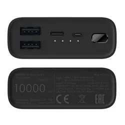 پاور بانک شیائومی ورژن 3 مدل 10000 میلی آمپر Mi Power Bank 3 Ultra Compact 10000mAh