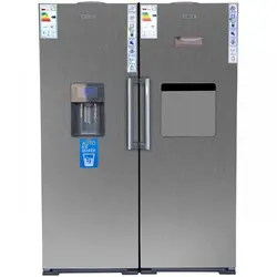 یخچال و فریزر دوقلو الکترواستیل مدل ES23 یخساز اتوماتیک