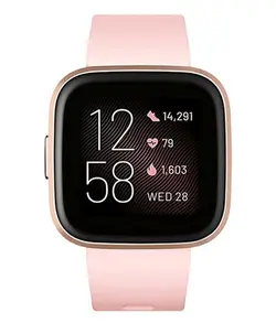 ساعت هوشمند Versa 2 (NFC) Black / Carbon Aluminium