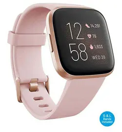 ساعت هوشمند Versa 2 (NFC) Black / Carbon Aluminium