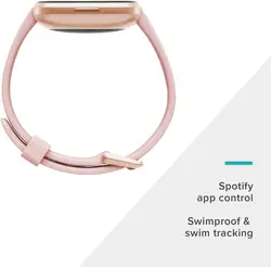 ساعت هوشمند (Fitbit FB507RGPK Versa 2 (NFC - آلومینیوم گل رز / مس گل رز