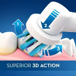 مسواک قابل شارژ مجدد برقی Oral-B Vitality (با پلاگین پین UAE 3)